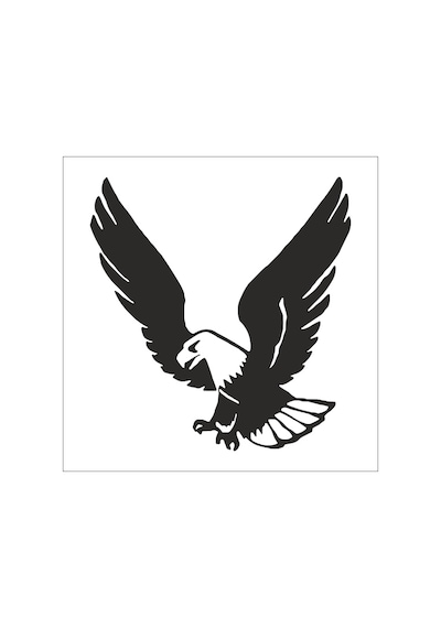 Kartal Folyo Sticker Derstv745 60cm Uzunluk Siyah