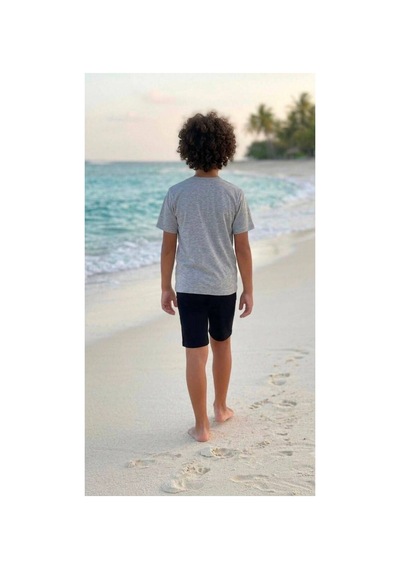 Pijamask Çocuk Gri Surfing Baskılı Kısa Kollu Tişört Ve Şort Takımı Çok Renkli Pijamask Çocuk Gri Surfing Baskılı Kısa Kollu Tişört Ve Şort Takımı Çok Renkli