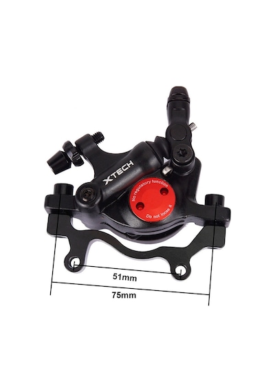 Xtech Hb100 Xiaomi M365 / Pro / Pro 2 Elektrikli Scooter Hidrolik Disk Fren Arka Fren Aksesuarı - Siyah