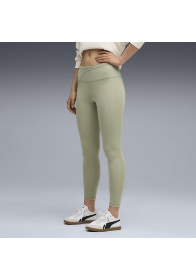 Puma Evostrıpe High-waist Tights Kadın Yetişkin Tayt Haki