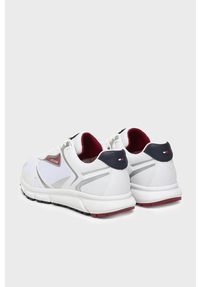 Tommy Hilfiger Logolu Sneaker Ayakkabı Erkek Ayakkabı Fm0fm05833 Ybs Beyaz