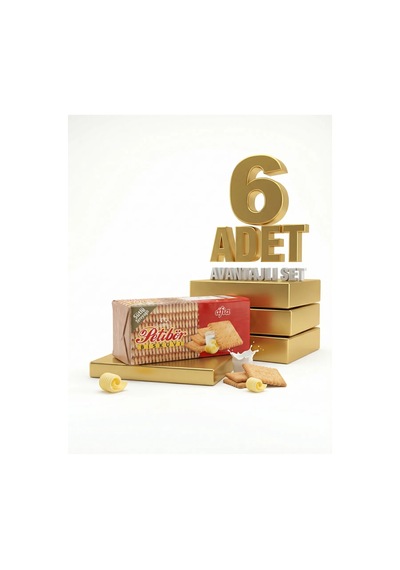 Afia Sade Petibör Bisküvi 6x180 Gr