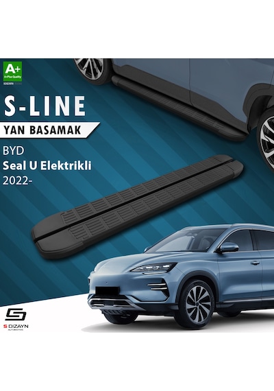 S-dizayn Byd Seal U Elektrikli S-line Siyah Yan Basamak 193 Cm 2022 Üzeri A+ Kalite