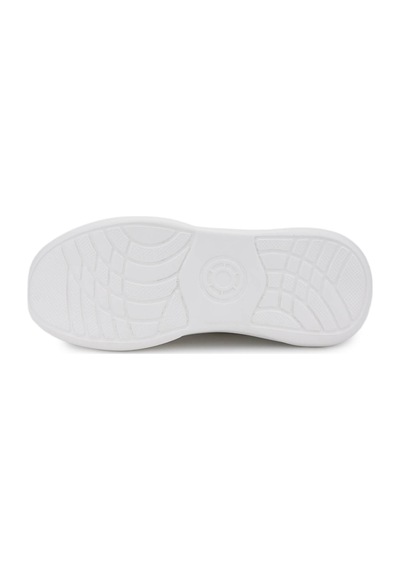 Tamer Tanca Kadın Suni Deri Beyaz Sneakers & Spor Ayakkabı 1009 2200 Bn Ayk Sk25-26 Beyaz/dore Beyaz