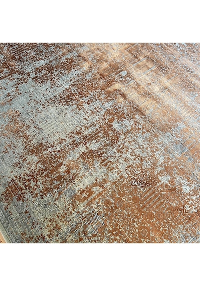 Elexus Halı Diamond 3849 Gri Terra Modern Salon Halısı Gri Terra