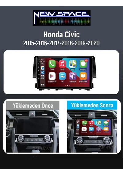 Honda Fc 5 Android 8gb Ram 128gb Rom 8 Çekirdek Carplay Multimedya
