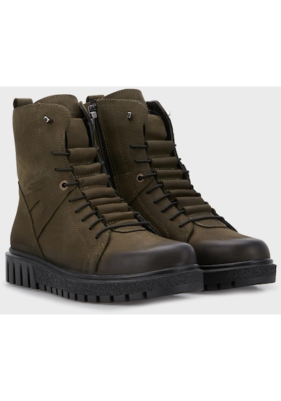 Hammer Jack 102-17945-z Hakiki Deri Unisex Bot 001