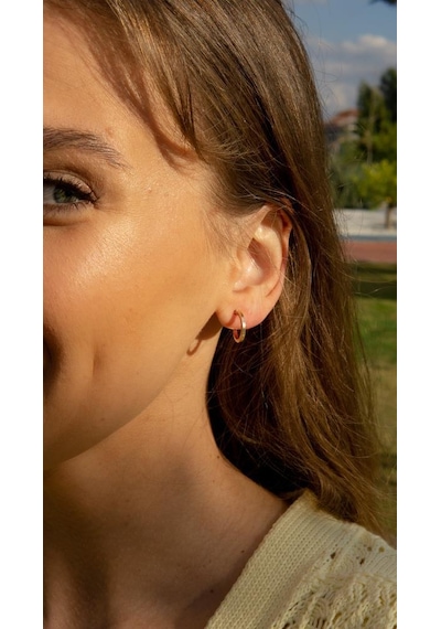 Altın Halka Küpe 1 CM 69714368