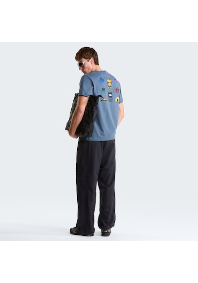 The North Face M Icon Celebratıon Regular Short Sleeve Erkek Tişört Nf0a8gas0u31 Gri