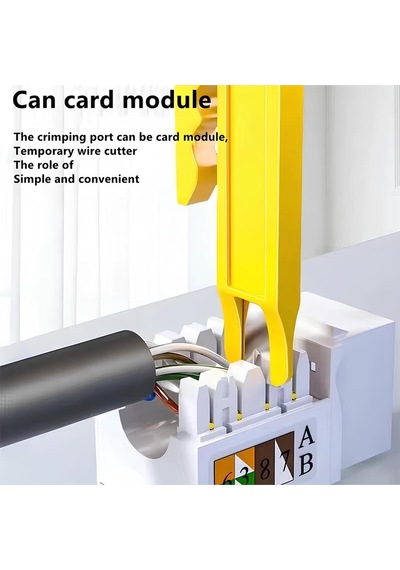 Krone Uyumlu Kablo Soyucu Pense Cat5/6 Utp Sıyırıcı Ağ Kablo Hazırlama Aparatı