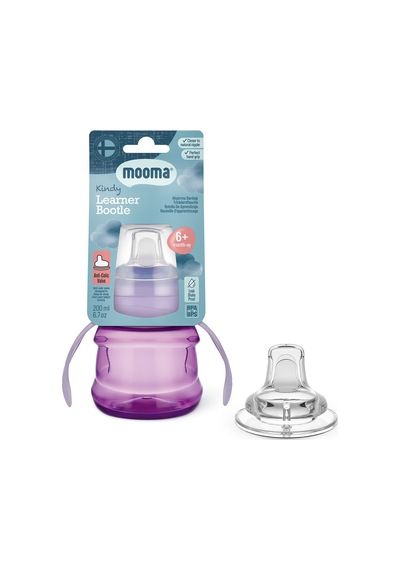 Mooma Alıştırma Bardağı 200 Ml - Lila Mor