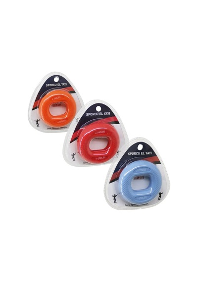 Halka Model Renkli Sporcu Silikon El Yayı Çift Kullanım 20-30lbs - 40-50lbs - 50-60lbs 4915