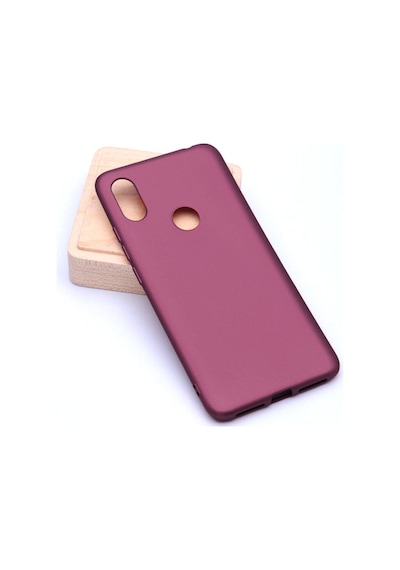 Xiaomi Mi 8 Se Kılıf Zore Premier Silikon Kapak Mürdüm