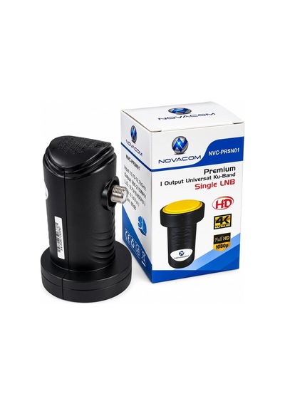 Novacom Nvc-prsn01 Premium Ku-band 4k Full Hd Single Tekli Lnb