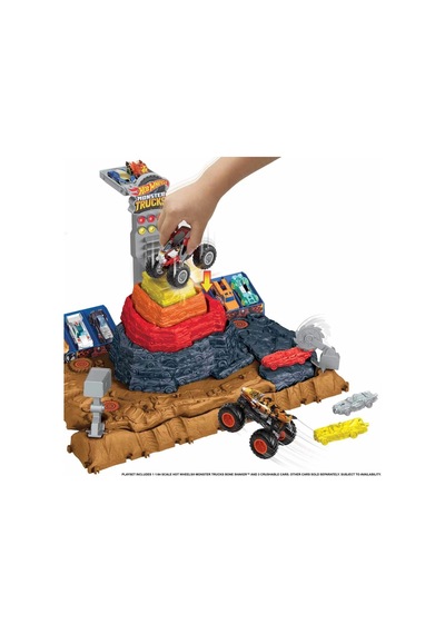 Eco Lounge Monster Trucks Muhteşem Çarpışma Arenası Oyun Seti Hnb96