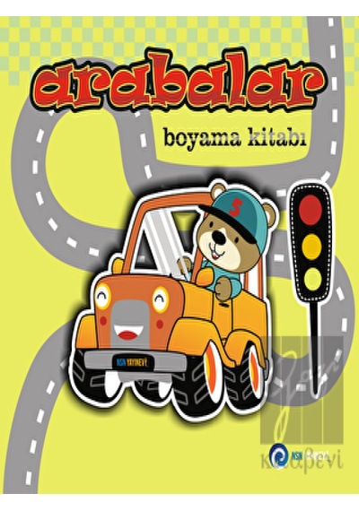 Arabalar - Boyama Kitabı NSN Yayınevi  -  NSN Yayınevi