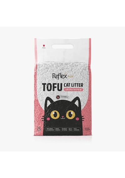 Reflex Tofu Bebek Pudrası Kokulu Kedi Kumu 7 Lt