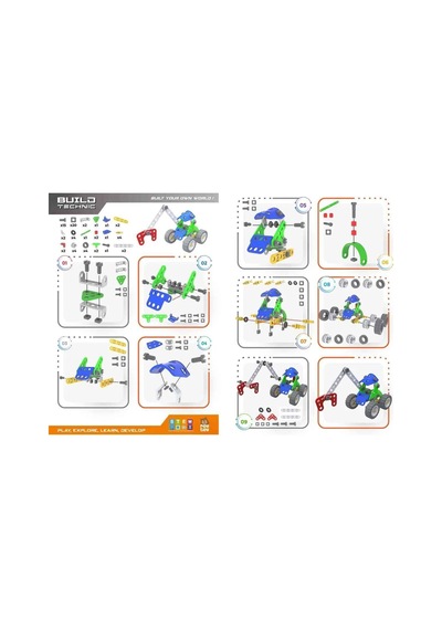 Sök Tak Araçlar- Eğitici El Becerisini Geliştirir - 72 Parça 28797049