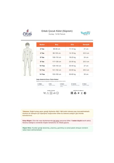 Öts Erkek Çocuk 3 Lü %100 Pamuk Külot Baskılı Premium Günlük Kullanım 7322-3 Renkli