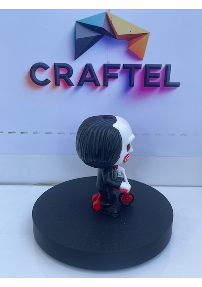 Saw Billy Figür Testere Funko Pop Koleksiyonluk Hediyelik Ürünler Masa Üstü Dekoratif Biblo 10 Cm