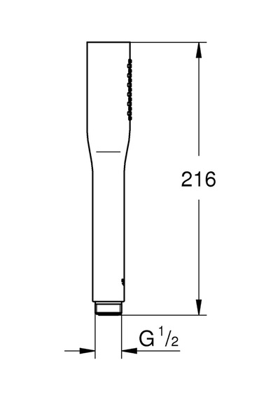 Grohe Euphoria Cosmopolitan El Duşu Hard Graphite - 27400a00