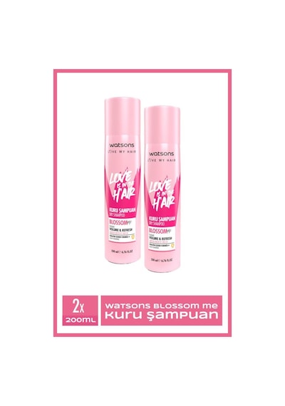 Blossom Me Kuru Şampuan 200 Ml 2 Adet