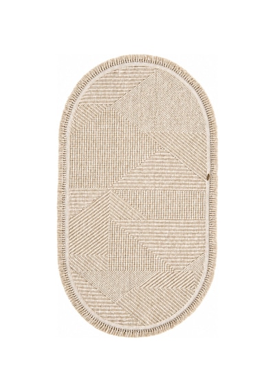Vega 1455 Vizon Oval Modern Hav Toz Tutmayan Koridor Salon Yatak Odası Oturma Odası Banyo Halısı