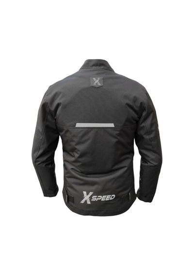 Xspeed Wise Korumalı Motosiklet Montu 50. Yıl Özel Siyah