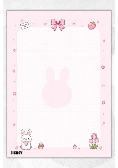 A4 Bloknot Kareli Defter - 50 Yaprak - Memopad - Notepad - Not Defteri - Not Kağıdı - 4150 Çok Renkli