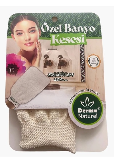 Derma Naturel Özel Banyo Kesesi Ms-07 2 Li Set