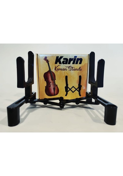 Karin Aç-Kapa Pratik Mini Boy Taşınır Katlanır Keman Sehpası
