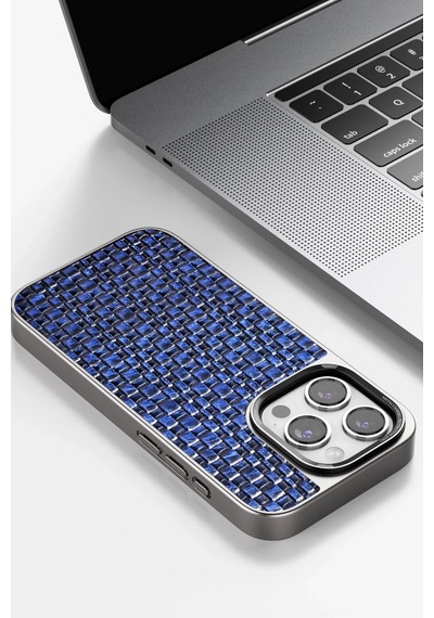 Venco - 62 - İphone 14 Pro Max Brand Kapak - Edntrend - - Gümüş