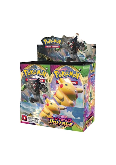 Pokemon Oyun Kartı Tcg Sword&shield Vivid Voltage Booster Pack - 2 Paket 20 Kart