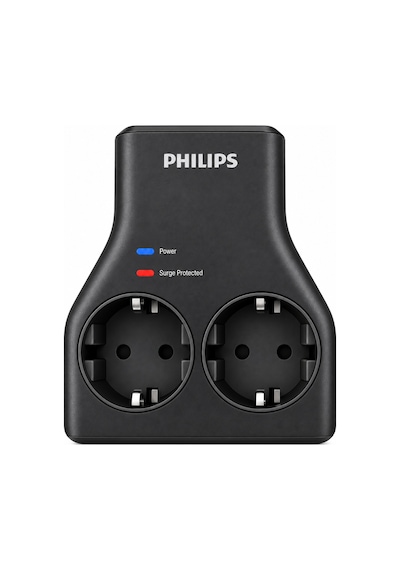 Philips Chp7022b/62 İkili Akım Korumalı Priz 1140j Aşırı Gerilim Koruma Yok