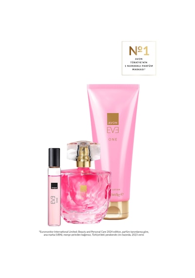 Eve One Kadın Parfüm 50+10 Ml Ve Vücut Losyonu Paketi Çiçek