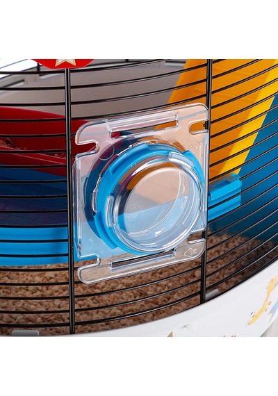 Ferplast Circus Fun Hamster Kafesi Siyah 49x34x42cm