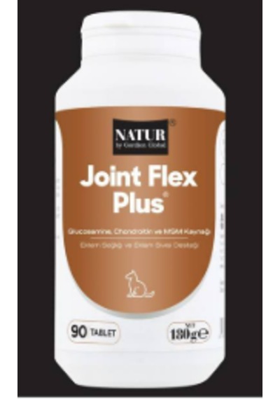 Natur Joint-flex Plus Kedi Köpek Gelişmiş Eklem Sıvısı Ve Hareket Sistemi Desteği 90 Tablet