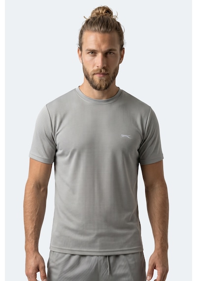 Slazenger Hıjack I Erkek Gri Tişört