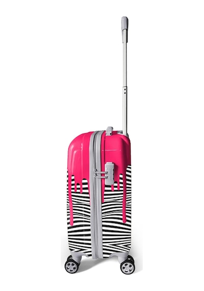 Coral High Desenli Kabin Boy Valiz 50cm 16552 Pembe