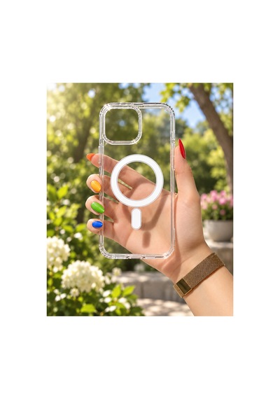 Apple iPhone Uyumlu 16pro Güçlendirilmiş Magsafe Şarj Özellikli Sararmaz Kristal Sert Kapak Kılıf Ve Kırılmaz Ekran Koruyucu Beyaz Beyaz Apple iPhone Uyumlu 16pro Güçlendirilmiş Magsafe Şarj Özellikli Sararmaz Kristal Sert Kapak Kılıf Ve Kırılmaz Ekran Koruyucu Beyaz Beyaz