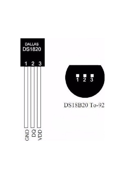 Ds18b20 Dijital Sıcaklık Sensörü 10 Adet