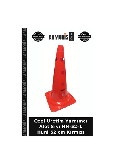 Özel Üretim Yardımcı Alet Sıvı Hn-52-1 Huni 52 Cm Kırmızı