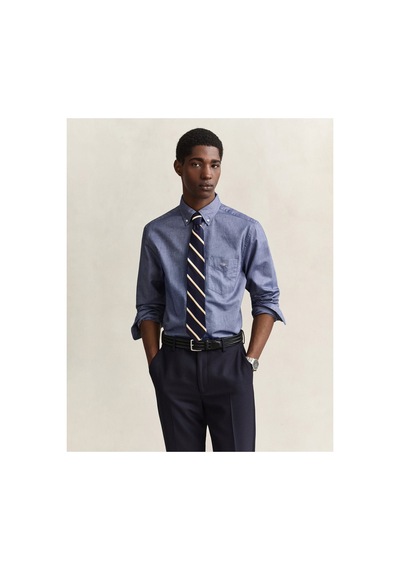 Gant Erkek Mavi Regular Fit Oxford Gömlek-24316 423-mavi