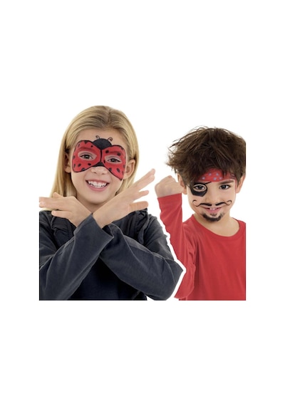 Mask Up Yüz Boyası 3 Renk Carnival Kırmızı