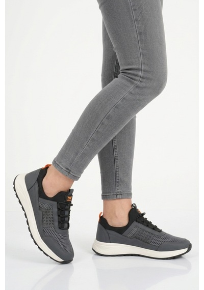 Walkway Motano G Füme Fileli Hafif Esnek Unisex Spor Ayakkabı