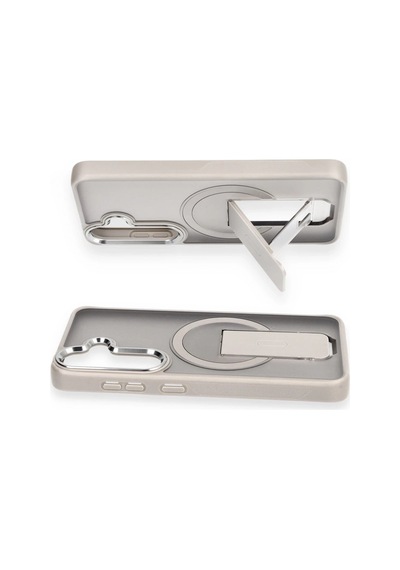 Newface - 503 - Samsung Galaxy S24 Tork Magsafe Standlı Kapak - Edntrend - - Lacivert