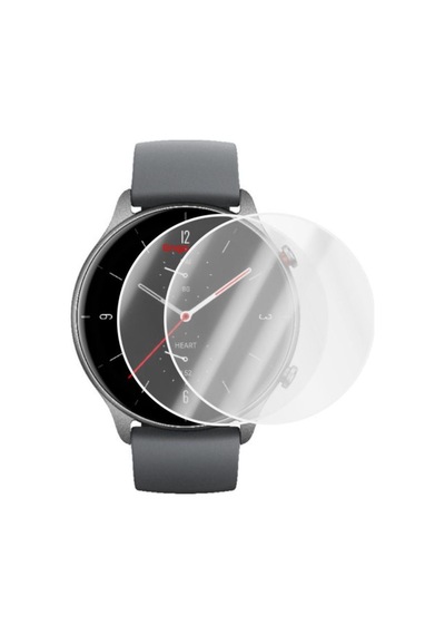Amazfit Gtr 2e 47 Mm Saat Ekran Koruyucu Tam Kaplama Tpu Film 2 Adet