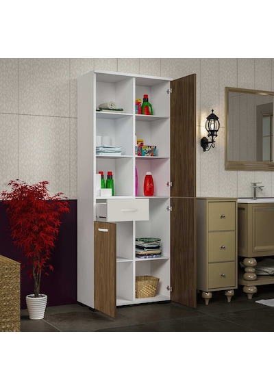 Modilayn Afra Çok Amaçlı- Banyo- Mutfak- Erzak- Kavonoz- Kiler D Çok Renkli Modilayn Afra Çok Amaçlı- Banyo- Mutfak- Erzak- Kavonoz- Kiler D Çok Renkli