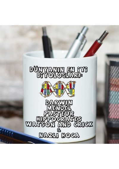 Biyoloji Öğretmenine Hediye Isimli Kalemlik (386478640)