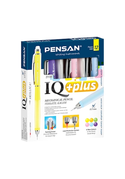Pensan Versatil Kalem IQ 0.5 MM 21130 (12 Adet)